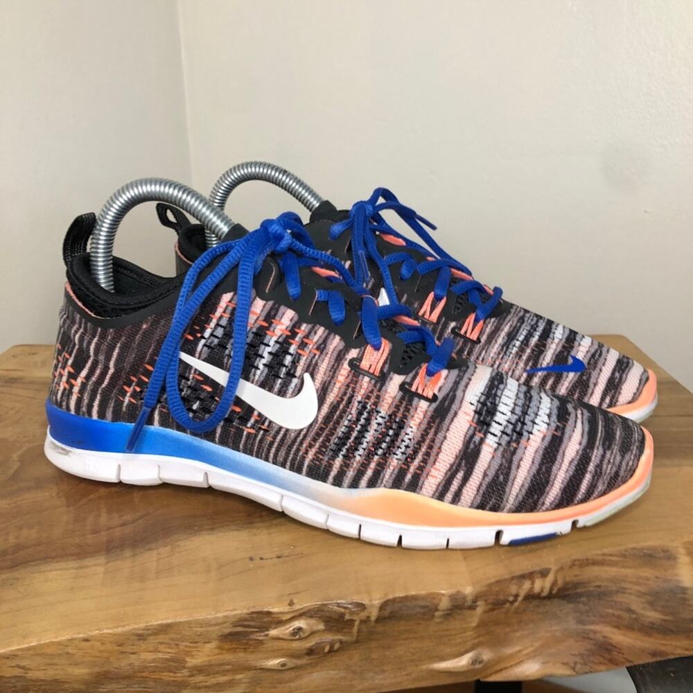 Nike Womens Free 5.0 TR Fit 4 PRT Athletic Shoes size 6.5 629832-006 Running